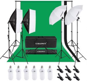 craphy kit eclairage studio test